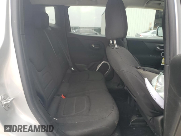 2018 Jeep Renegade Latitude with VIN ZACCJABB5JPH11414, listed as a Copart auction lot 57204235 with 73,097 mi miles and Salvage title. Bid and sale history available at DreamBid. Image 10.