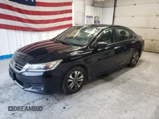 2013 Honda Accord LX z VIN 1HGCR2F30DA026132, wystawiony jako Copart lot #55663525 z przebiegiem 184 804 mil mil oraz Szkoda całkowita • Salvage title. Historia ofert i sprzedaży dostępna na DreamBid. Obrazek 1.