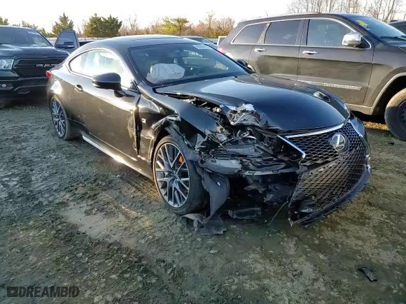 2017 Lexus RC with VIN JTHSM5BC0H5002734, listed as a Copart auction lot 69384682 with 48,957 mi miles. Bid and sale history available at carsss.com. Image 10.