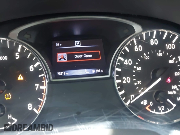 2017 Nissan Pathfinder S with VIN 5N1DR2MN5HC677480, listed as a IAAI auction lot 41730478 with 73,219 mi miles. Bid and sale history available at carsss.com. Image 7.