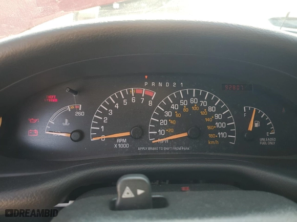 1998 Pontiac Sunfire SE with VIN 1G2JB1245W7571329, listed as a Copart auction lot 70042084 with 92,807 mi miles and Salvage Title. Bid and sale history available at carsss.com. Image 9.