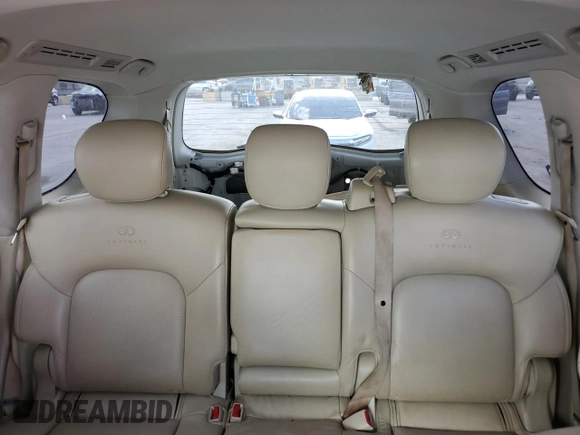 2012 Infiniti QX56 8-passenger with VIN JN8AZ2NDXC9716412, listed as a Copart auction lot 78331614 with 198,909 mi miles and Clean Title. Bid and sale history available at carsss.com. Image 10.