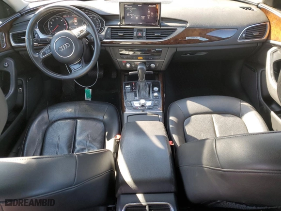 2018 Audi A6 Premium Plus with VIN WAUG3AFC6JN026875, listed as a Copart auction lot 48322985 with NaN miles and Salvage Title. Bid and sale history available at carsss.com. Image 8.