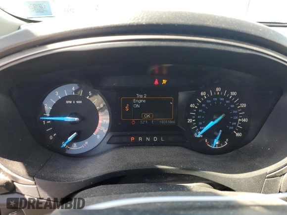 2017 Ford Fusion SE with VIN 3FA6P0H79HR112787, listed as a Copart auction lot 52384815 with 160,110 mi miles and Salvage title. Bid and sale history available at DreamBid. Image 9.