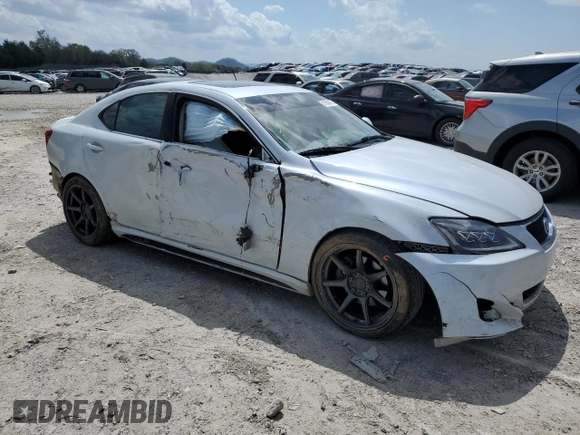 2006 Lexus IS 250 with VIN JTHBK262162014301, listed as a Copart auction lot 51656475 with 269,804 mi miles and Clean Title. Bid and sale history available at DreamBid. Image 4.