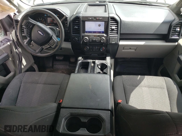 2020 Ford F-150 XL with VIN 1FTEX1CP5LFC31512, listed as a Copart auction lot 65382165 with 131,585 mi miles and Salvage title. Bid and sale history available at DreamBid. Image 8.