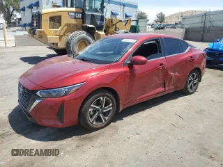 2024 Nissan Sentra SV z VIN 3N1AB8CV7RY222657, wystawiony jako Copart lot #58617775 z przebiegiem 9 826 mil mil oraz Szkoda całkowita • Salvage title. Historia ofert i sprzedaży dostępna na DreamBid. Obrazek 1.