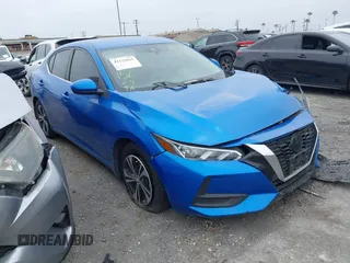 2023 Nissan Sentra SV z VIN 3N1AB8CV9PY244057, wystawiony jako IAAI lot #42123831 z przebiegiem 50 513 mil mil oraz . Historia ofert i sprzedaży dostępna na DreamBid. Obrazek 1.