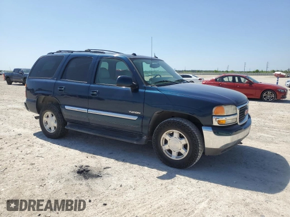 2005 GMC Yukon SLT with VIN 1GKEK13T15J239462, listed as a Copart auction lot 52131435 with 164,696 mi miles and Salvage Title. Bid and sale history available at carsss.com. Image 4.