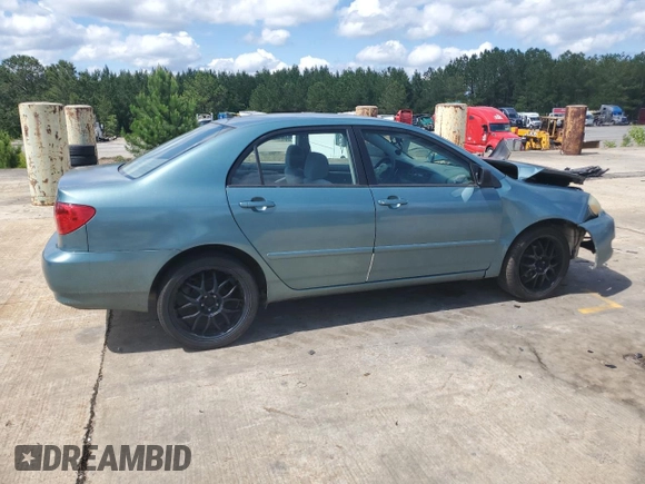 2006 Toyota Corolla CE with VIN 1NXBR32E66Z643376, listed as a Copart auction lot 59279665 with Not provided miles and Salvage title. Bid and sale history available at DreamBid. Image 3.
