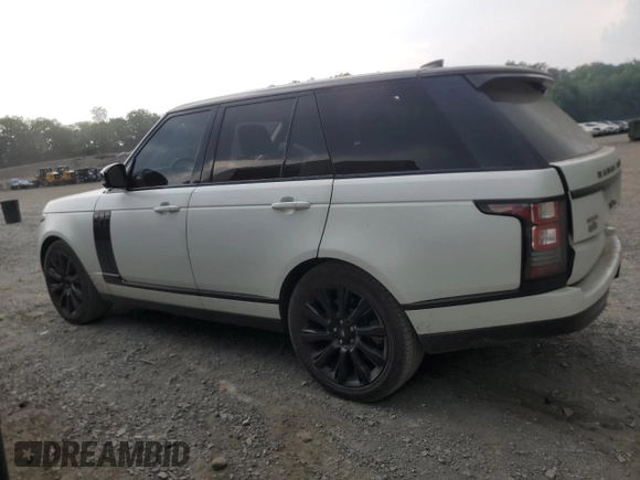 2017 Land Rover Range Rover с VIN SALGS2FE4HA361012, выставлен на аукционе Copart как лот 59709645 с пробегом 93 871 миль миль и Списание • Salvage title. История ставок и продаж доступна на DreamBid. Изображение 2.
