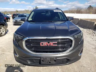 2018 GMC Terrain SLE with VIN 3GKALTEXXJL310605, listed as a Copart auction lot 50439785 with 113,642 mi miles and Salvage Title. Bid and sale history available at carsss.com. Image 5.