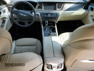 2017 Genesis G80 5.0L Ultimate with VIN KMHGN4JFXHU199715, listed as a Copart auction lot 72476994 with 133,454 mi miles and Clean Title. Bid and sale history available at carsss.com. Image 8.