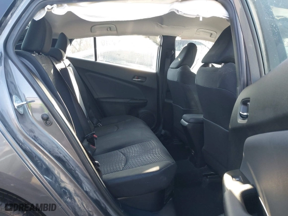 2017 Toyota Prius Two with VIN JTDKBRFU0H3040476, listed as a IAAI auction lot 41863797 with 51,045 mi miles. Bid and sale history available at carsss.com. Image 8.