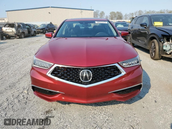 2020 Acura TLX with VIN 19UUB1F32LA015781, listed as a Copart auction lot 50972415 with 40,363 mi miles and Salvage Title. Bid and sale history available at carsss.com. Image 5.