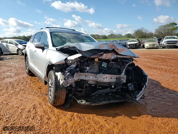 2022 Mazda CX-9 Touring with VIN JM3TCBCY0N0623618, listed as a Copart auction lot 81713014 with 45,655 mi miles and Salvage Title. Bid and sale history available at carsss.com. Image 15.