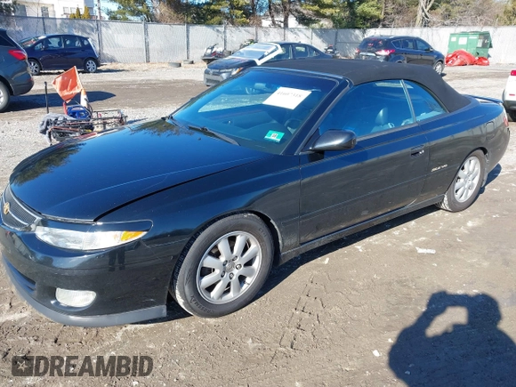 2001 Toyota Solara SE with VIN 2T1FF28PX1C524849, listed as a IAAI auction lot 41607318 with 167,524 mi miles and . Bid and sale history available at carsss.com. Image 17.