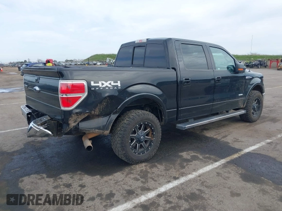 2013 Ford F-150 XL with VIN 1FTFW1ET3DFA74856, listed as a IAAI auction lot 41656892 with 171,992 mi miles. Bid and sale history available at carsss.com. Image 4.