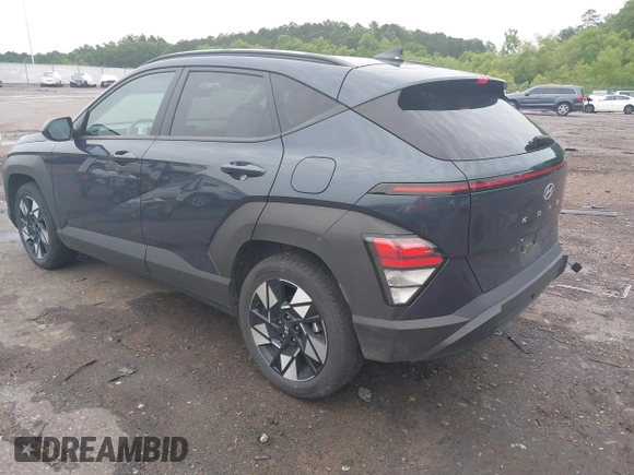 2025 Hyundai Kona SEL with VIN KM8HB3AB9SU186756, listed as a IAAI auction lot 42191134 with 17,179 mi miles and . Bid and sale history available at carsss.com. Image 3.