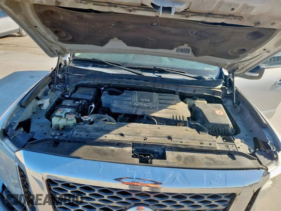 2017 Nissan Titan SV with VIN 1N6AA1EKXHN522857, listed as a Copart auction lot 61134785 with 168,380 mi miles and Salvage title. Bid and sale history available at DreamBid. Image 11.