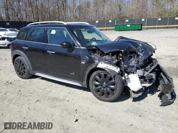 2018 MINI Countryman Cooper with VIN WMZYV5C38J3E04349, listed as a Copart auction lot 50648795 with 80,815 mi miles and Salvage title. Bid and sale history available at DreamBid. Image 4.