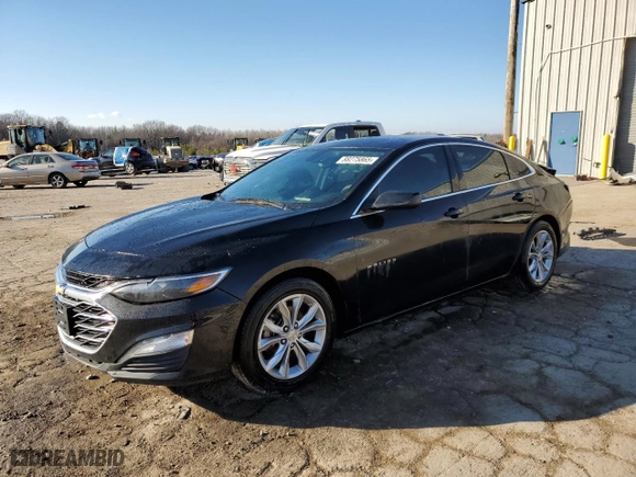 2019 Chevrolet Malibu LT with VIN 1G1ZD5ST9KF125605, listed as a Copart auction lot 88275865 with 144,816 mi miles and Salvage Title. Bid and sale history available at carsss.com. Image 1.