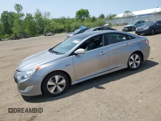 2012 Hyundai Sonata Hybrid z VIN KMHEC4A47CA054475, wystawiony jako Copart lot #58986765 z przebiegiem 112 833 mil mil oraz Szkoda całkowita • Salvage title. Historia ofert i sprzedaży dostępna na DreamBid. Obrazek 1.