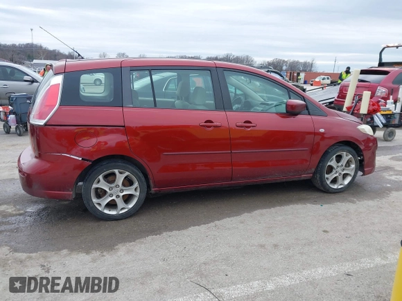 2009 Mazda Mazda5 Sport with VIN JM1CR293X90339440, listed as a IAAI auction lot 41525453 with 173,640 mi miles. Bid and sale history available at carsss.com. Image 13.