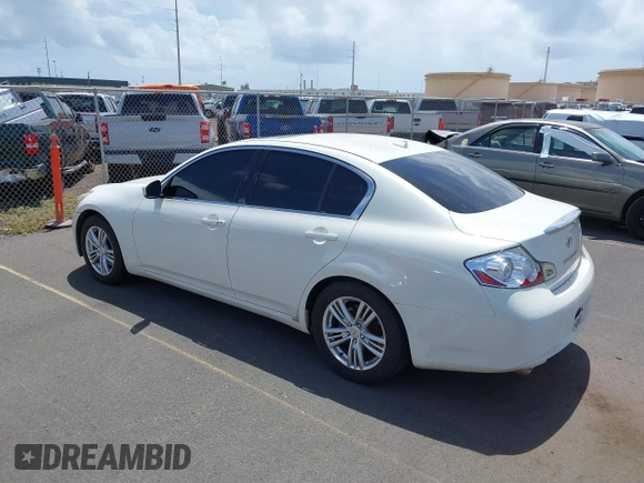 2012 Infiniti G25 Journey z VIN JN1DV6AP4CM812502, wystawiony jako IAAI lot #41928644 z przebiegiem 49 872 mil mil oraz . Historia ofert i sprzedaży dostępna na DreamBid. Obrazek 3.