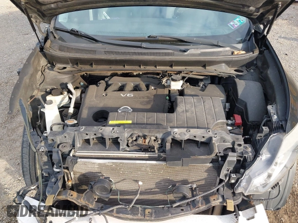 2012 Nissan Murano SV with VIN JN8AZ1MW9CW201545, listed as a IAAI auction lot 42059228 with 151,565 mi miles and . Bid and sale history available at carsss.com. Image 10.