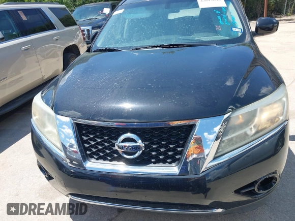 2015 Nissan Pathfinder SV with VIN 5N1AR2MNXFC660187, listed as a IAAI auction lot 42612648 with 136,873 mi miles and . Bid and sale history available at DreamBid. Image 12.