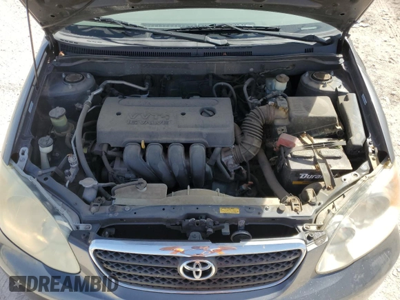 2006 Toyota Corolla CE z VIN 1NXBR32E56Z748376, wystawiony jako Copart lot #50368885 z przebiegiem 99 535 mil mil oraz Szkoda całkowita • Salvage title. Historia ofert i sprzedaży dostępna na DreamBid. Obrazek 11.