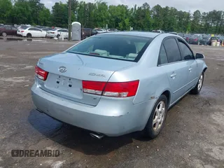 2006 Hyundai Sonata GLS with VIN 5NPEU46F46H082078, listed as a IAAI auction lot 42187697 with 191,632 mi miles and . Bid and sale history available at DreamBid. Image 4.