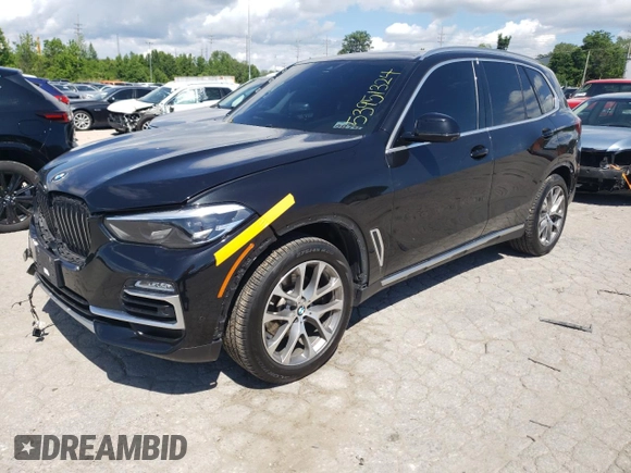 2020 BMW X5 xDrive40i с VIN 5UXCR6C00LLL65426, выставлен на аукционе Copart как лот 53951324 с пробегом 61 471 миль миль и Списание • Salvage title. История ставок и продаж доступна на DreamBid. Изображение 1.