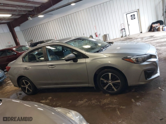 2019 Subaru Impreza Premium with VIN 4S3GKAD66K3612590, listed as a IAAI auction lot 41342220 with 21,613 mi miles. Bid and sale history available at carsss.com. Image 13.