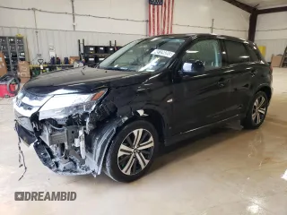 2024 Mitsubishi Outlander Sport S with VIN JA4ARUAU7RU012598, listed as a Copart auction lot 45126055 with 21,883 mi miles and Clean Title. Bid and sale history available at carsss.com. Image 1.