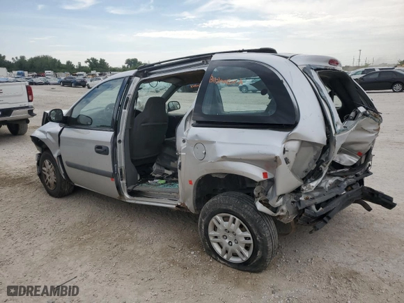 2005 Dodge Caravan SE with VIN 1D4GP25R65B127749, listed as a Copart auction lot 68099104 with 0 mi miles and Salvage Title. Bid and sale history available at carsss.com. Image 2.