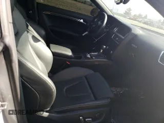 2014 Audi S5 Premium Plus with VIN WAUCGAFR7EA026615, listed as a Copart auction lot 55121824 with 17,817 mi miles and Salvage Title. Bid and sale history available at carsss.com. Image 10.