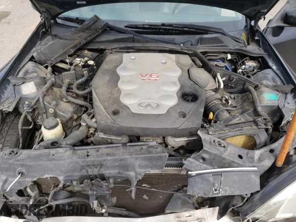 2006 Infiniti G35 with VIN JNKCV54E36M710821, listed as a Copart auction lot 46553605 with 146,163 mi miles and Salvage Title. Bid and sale history available at carsss.com. Image 13.
