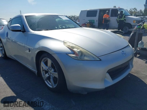 2010 Nissan 370Z Touring with VIN JN1AZ4EH6AM506591, listed as a IAAI auction lot 41838902 with 103,895 mi miles. Bid and sale history available at carsss.com. Image 1.