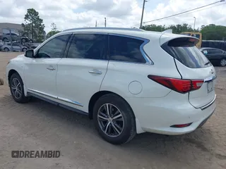 2017 Infiniti QX60 with VIN 5N1DL0MNXHC540248, listed as a IAAI auction lot 41954042 with 120,550 mi miles. Bid and sale history available at carsss.com. Image 3.