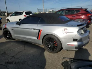2018 Ford Mustang GT Premium with VIN 1FATP8FF0J5111712, listed as a Copart auction lot 53777685 with 100,913 mi miles and Salvage title. Bid and sale history available at DreamBid. Image 2.