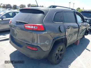 2018 Jeep Cherokee Latitude with VIN 1C4PJLCB8JD528079, listed as a IAAI auction lot 42261691 with 63,827 mi miles and . Bid and sale history available at DreamBid. Image 4.