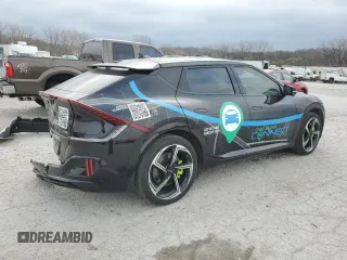 2023 Kia EV6 GT with VIN KNDC5DLE1P5127401, listed as a Copart auction lot 82055844 with 15,227 mi miles and Salvage Title. Bid and sale history available at carsss.com. Image 3.