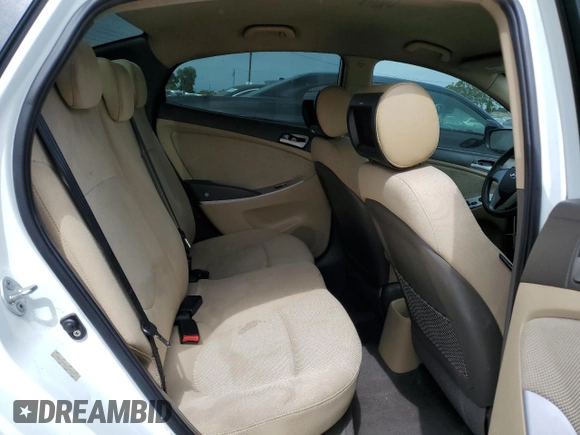 2012 Hyundai Accent GLS z VIN KMHCT4AE4CU217517, wystawiony jako Copart lot #56701165 z przebiegiem 174 463 mil mil oraz Szkody całkowita. Historia ofert i sprzedaży dostępna na DreamBid. Obrazek 10.