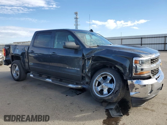 2018 Chevrolet Silverado 1500 LT with VIN 3GCPCREC6JG337086, listed as a Copart auction lot 43741955 with 87,783 mi miles and Salvage Title. Bid and sale history available at DreamBid. Image 4.