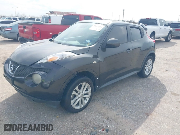 2013 Nissan Juke S with VIN JN8AF5MR1DT211984, listed as a IAAI auction lot 41612762 with 171,841 mi miles. Bid and sale history available at carsss.com. Image 2.