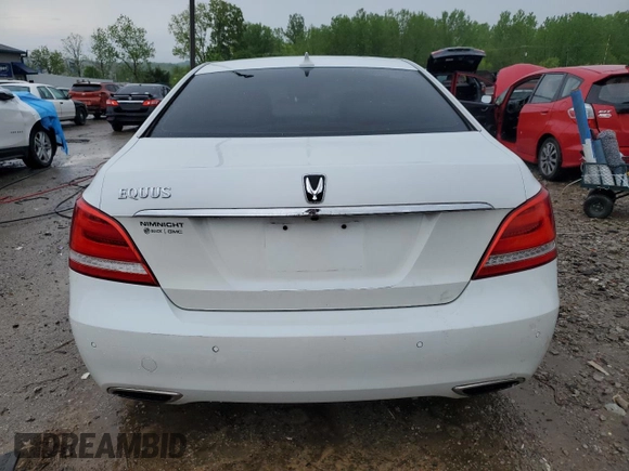 2014 Hyundai Equus Signature с VIN KMHGH4JH8EU079271, выставлен на аукционе Copart как лот 54319185 с пробегом 123 746 миль миль и Списание • Salvage title. История ставок и продаж доступна на DreamBid. Изображение 6.