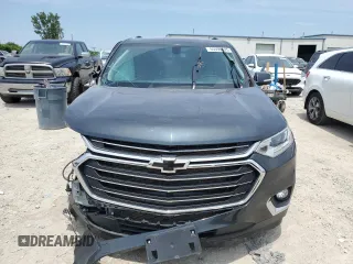 2021 Chevrolet Traverse LT Cloth with VIN 1GNERGKW7MJ187797, listed as a Copart auction lot 60596595 with 39,508 mi miles and Salvage title. Bid and sale history available at DreamBid. Image 5.