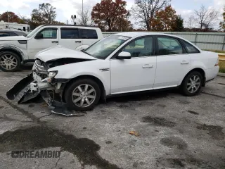 2008 Ford Taurus SEL with VIN 1FAHP24W08G155388, listed as a Copart auction lot 77678344 with 122,610 mi miles and Salvage Title. Bid and sale history available at carsss.com. Image 1.